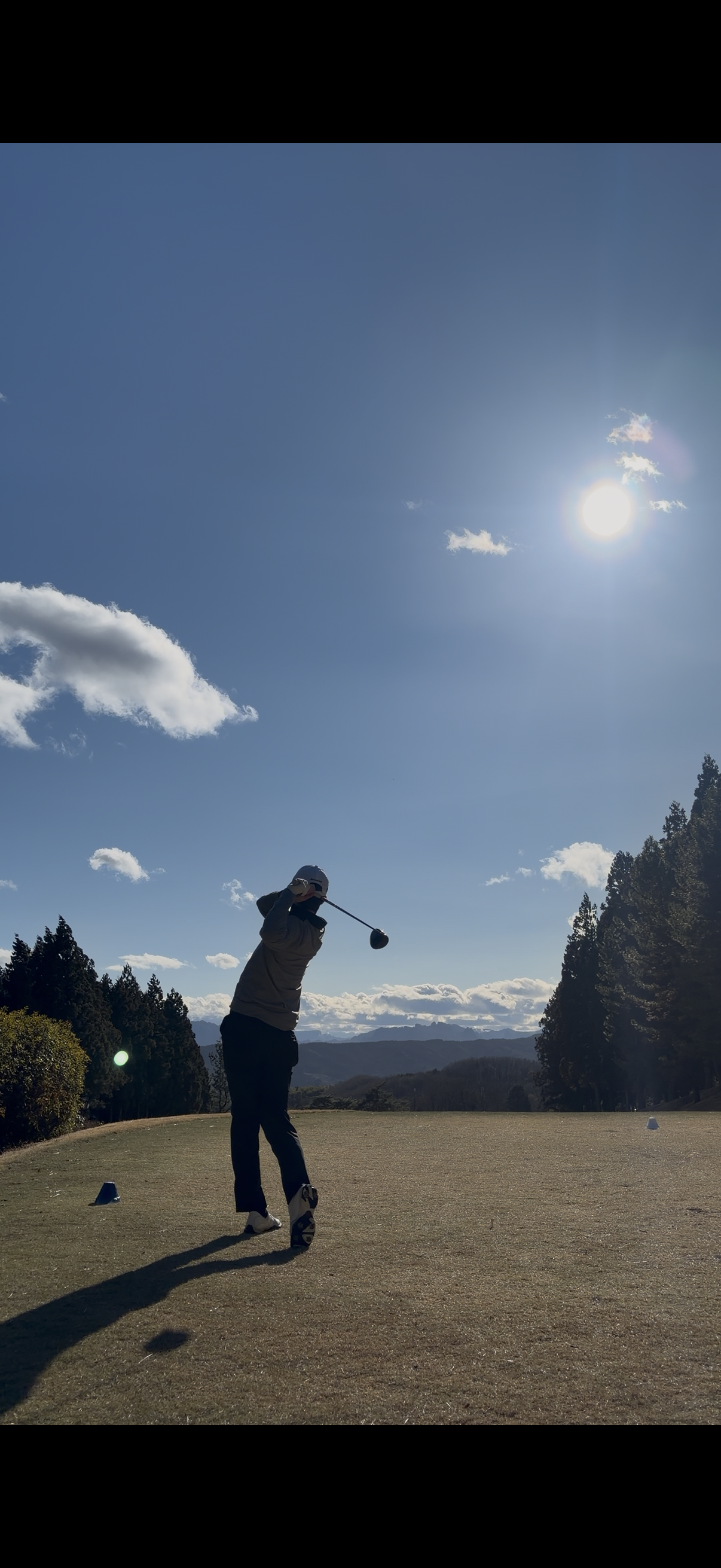 富士山を望むゴルフラウンド