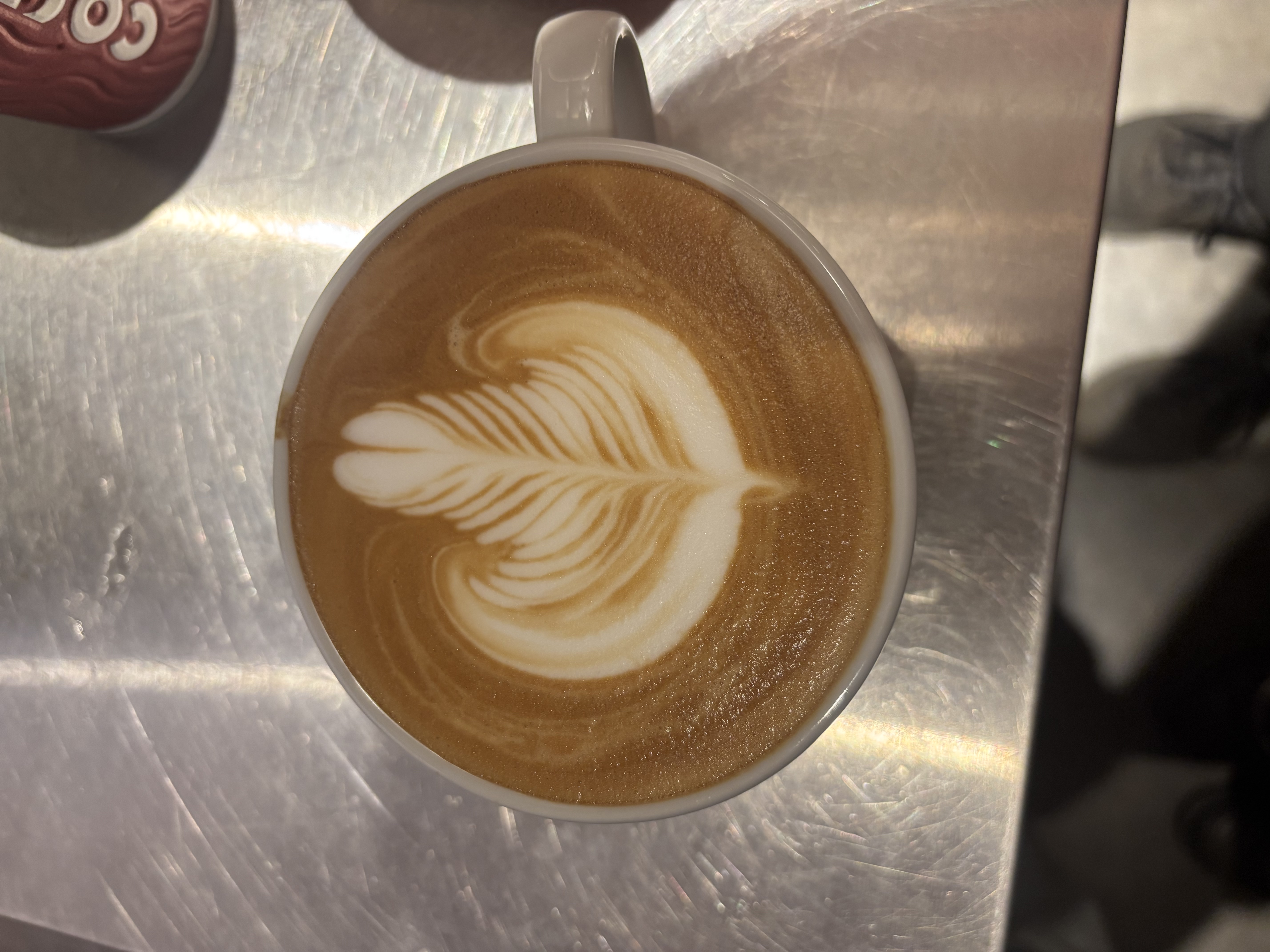 カフェでラテアート巡り